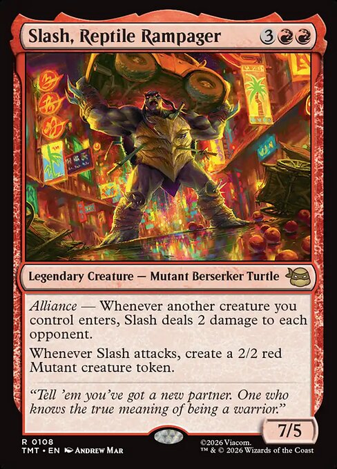 Slash, Reptile Rampager (TMT #108)
