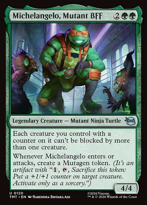 Michelangelo, Mutant BFF (TMT #120)