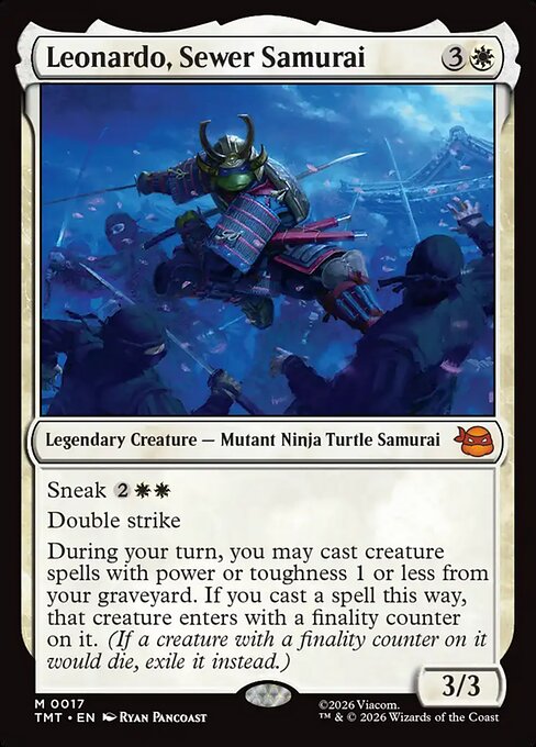 Leonardo, Sewer Samurai (TMT #17)