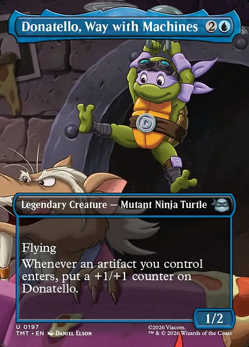 Donatello, Way with Machines (TMT #197)