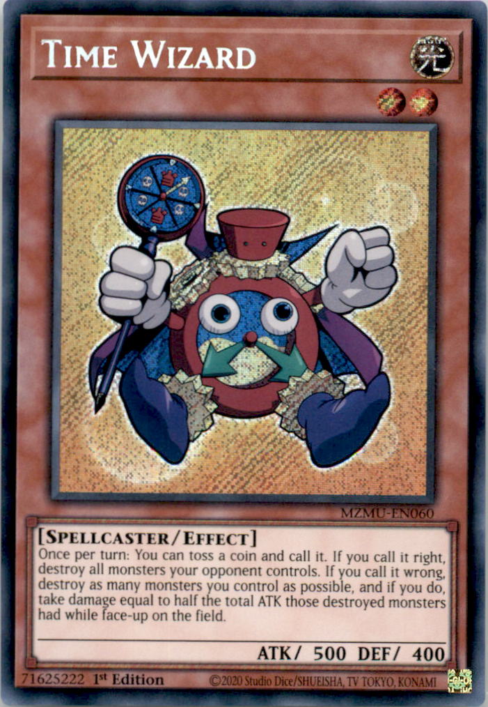Time Wizard Secret Rare Maze of Muertos MZMU-EN060 NM  MZMU-EN060 