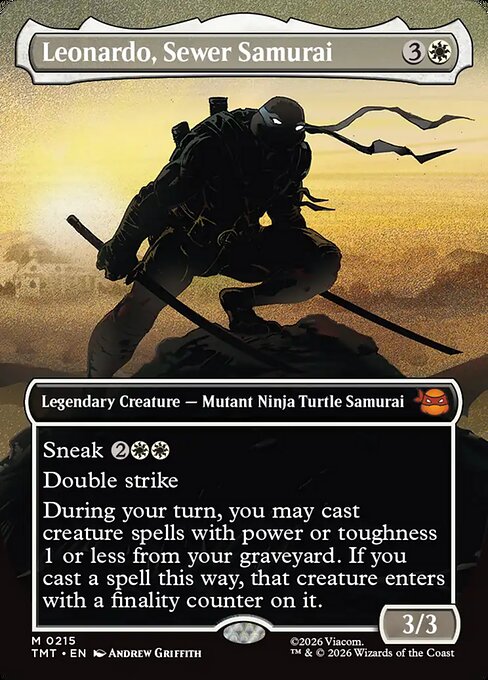 Leonardo, Sewer Samurai (TMT #215)