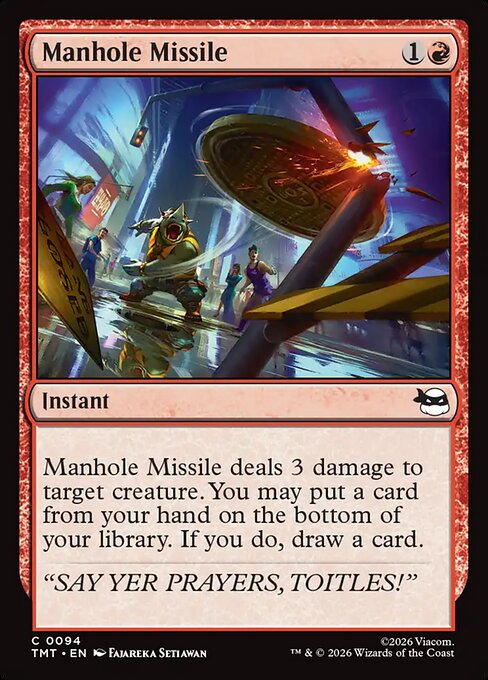 Manhole Missile (TMT #94)