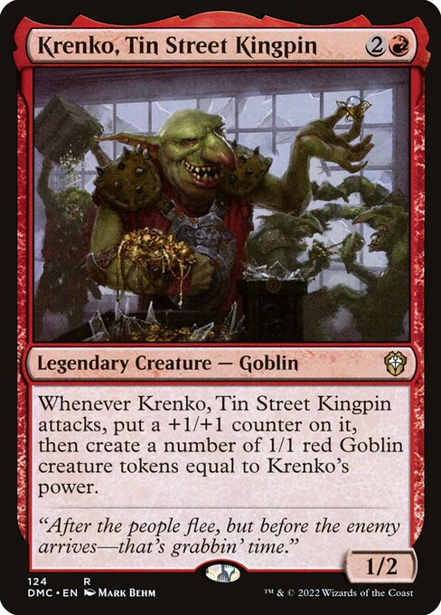 Krenko, Tin Street Kingpin (DMC #124)