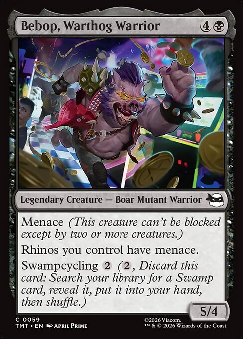 Bebop, Warthog Warrior (TMT #59)