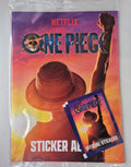 Netflix One Piece Collection Starter Pack: Album + 10 Stickers Sealed