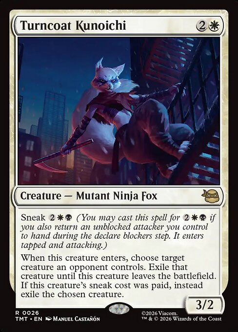 Turncoat Kunoichi (TMT #26)