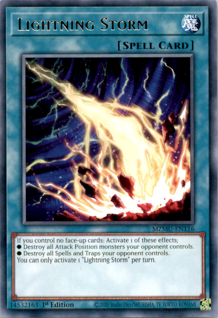 Lightning Storm Ultra Rare King's Court KICO-EN057 NM  KICO-EN057 KICO
