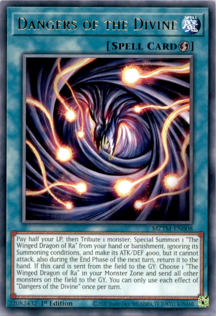 Dangers of the Divine Rare Maze of the Master MZTM-EN008 NM  MZTM-EN008 MZTM