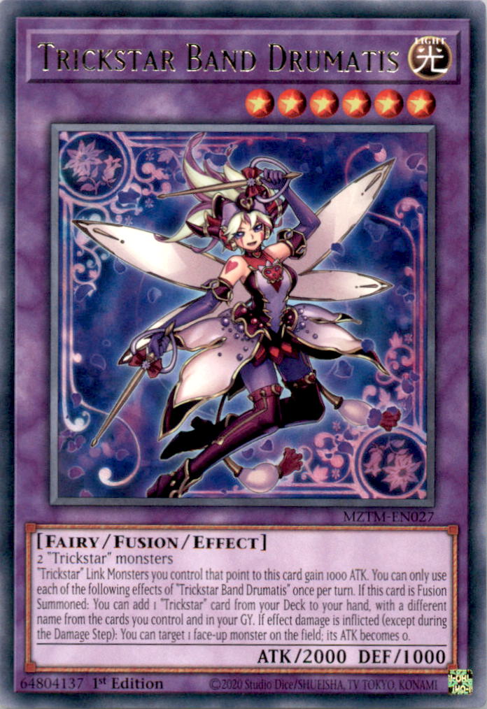 Trickstar Band Drumatis Rare Maze of the Master MZTM-EN027 NM  MZTM-EN027 MZTM