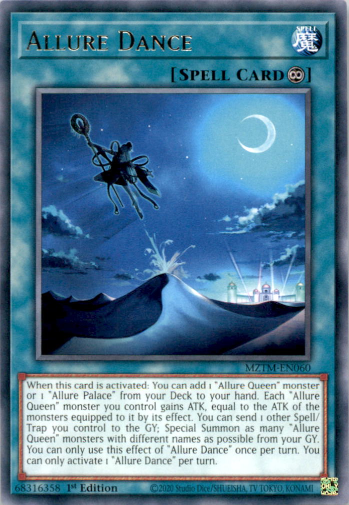 Allure Dance Rare Maze of the Master MZTM-EN060 NM  MZTM-EN060 MZTM