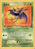 Zubat Common Fossil 57/62 NM  57/62 FO
