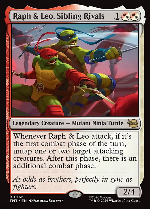 Raph & Leo, Sibling Rivals (TMT #166)