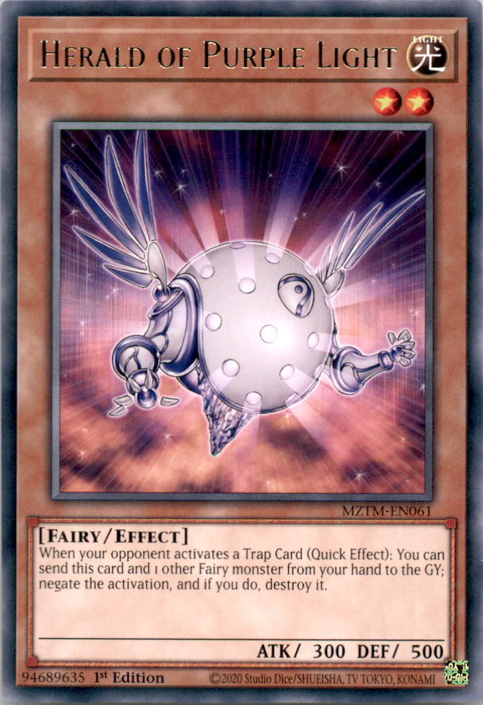 Herald of Purple Light Common Structure Deck: Wave of Light SR05-EN021 NM  SR05-EN021 SDWL