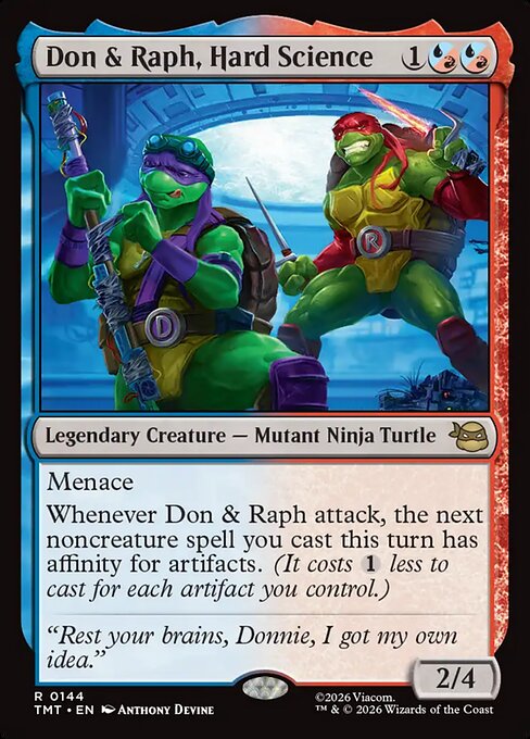 Don & Raph, Hard Science (TMT #144)