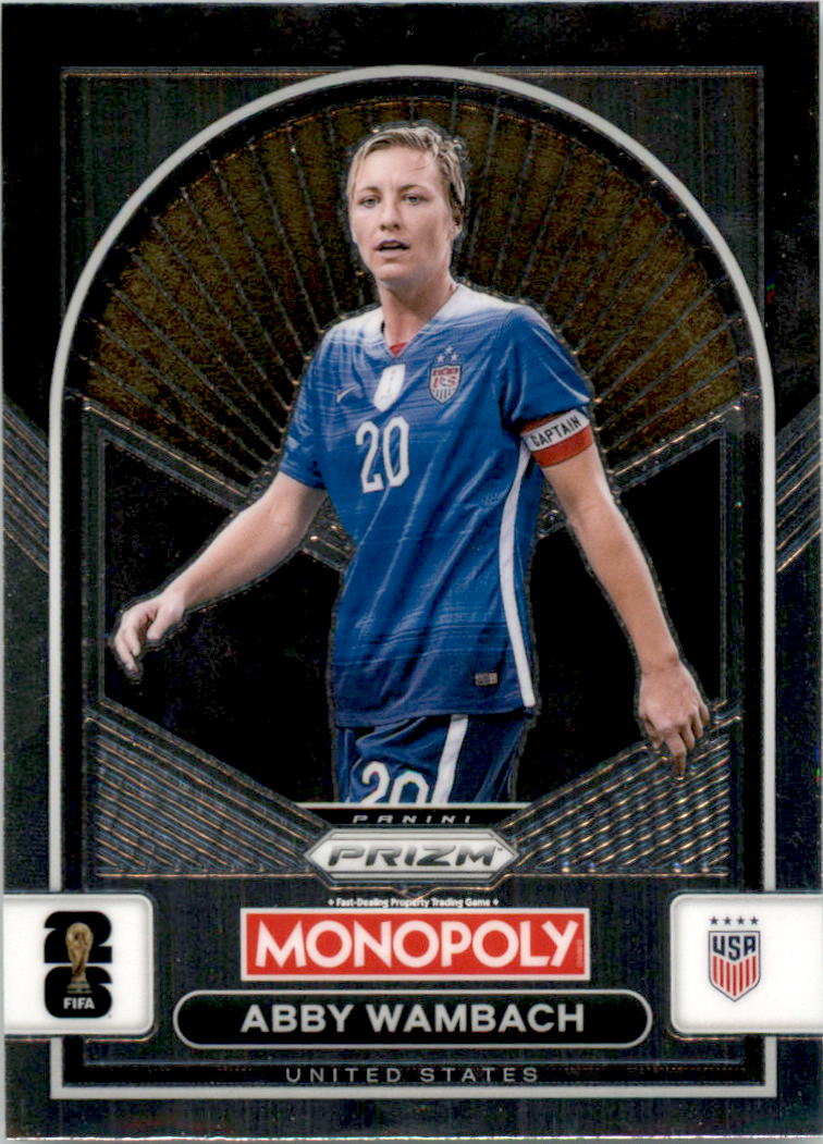 2026 Panini Prizm Monopoly FIFA World Cup #92 Abby Wambach