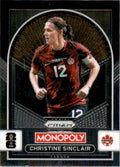 2026 Panini Prizm Monopoly FIFA World Cup #100 Christine Sinclair