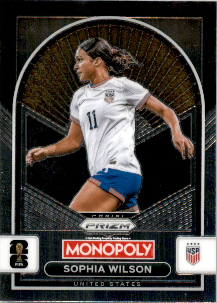 2026 Panini Prizm Monopoly FIFA World Cup #95 Sophia Wilson