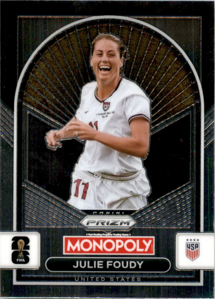 2026 Panini Prizm Monopoly FIFA World Cup #93 Julie Foudy
