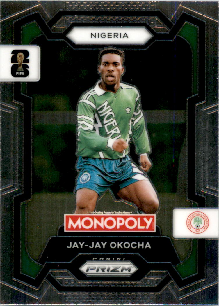 2026 Panini Prizm Monopoly FIFA World Cup #82 Jay-Jay Okocha