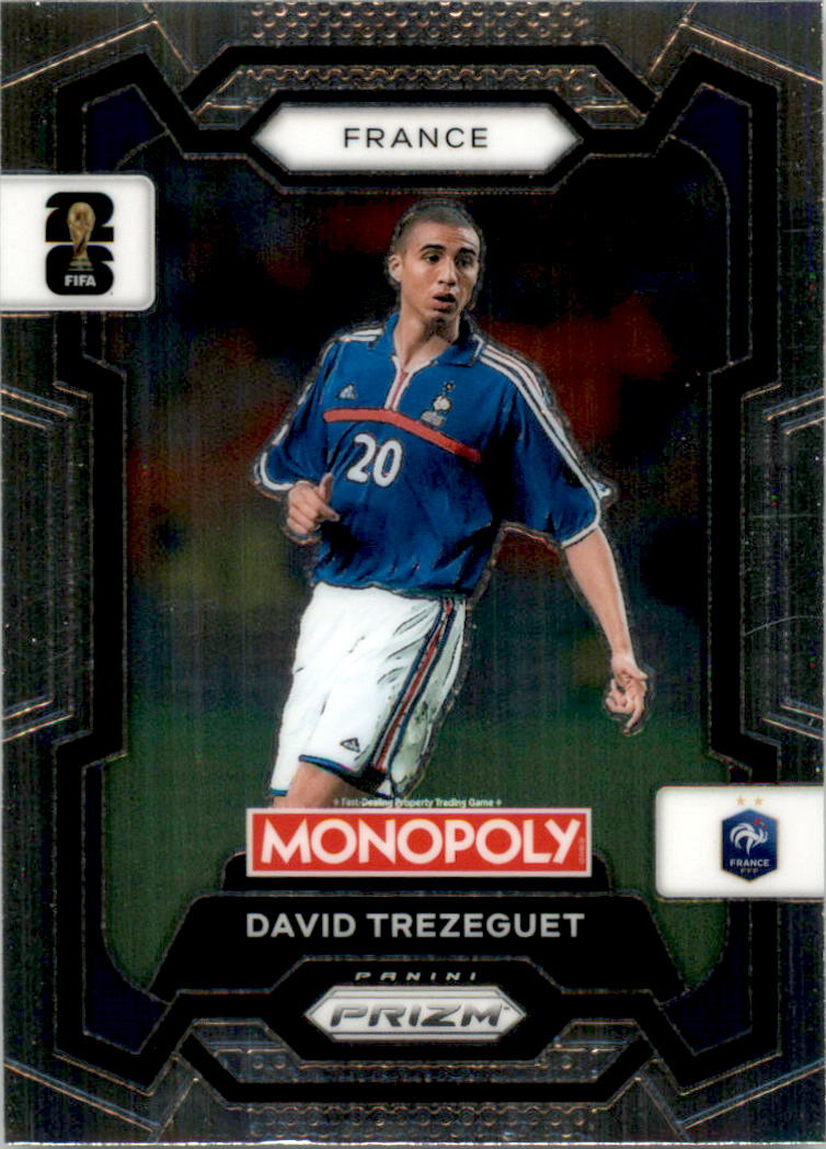2026 Panini Prizm Monopoly FIFA World Cup #12 David Trezeguet