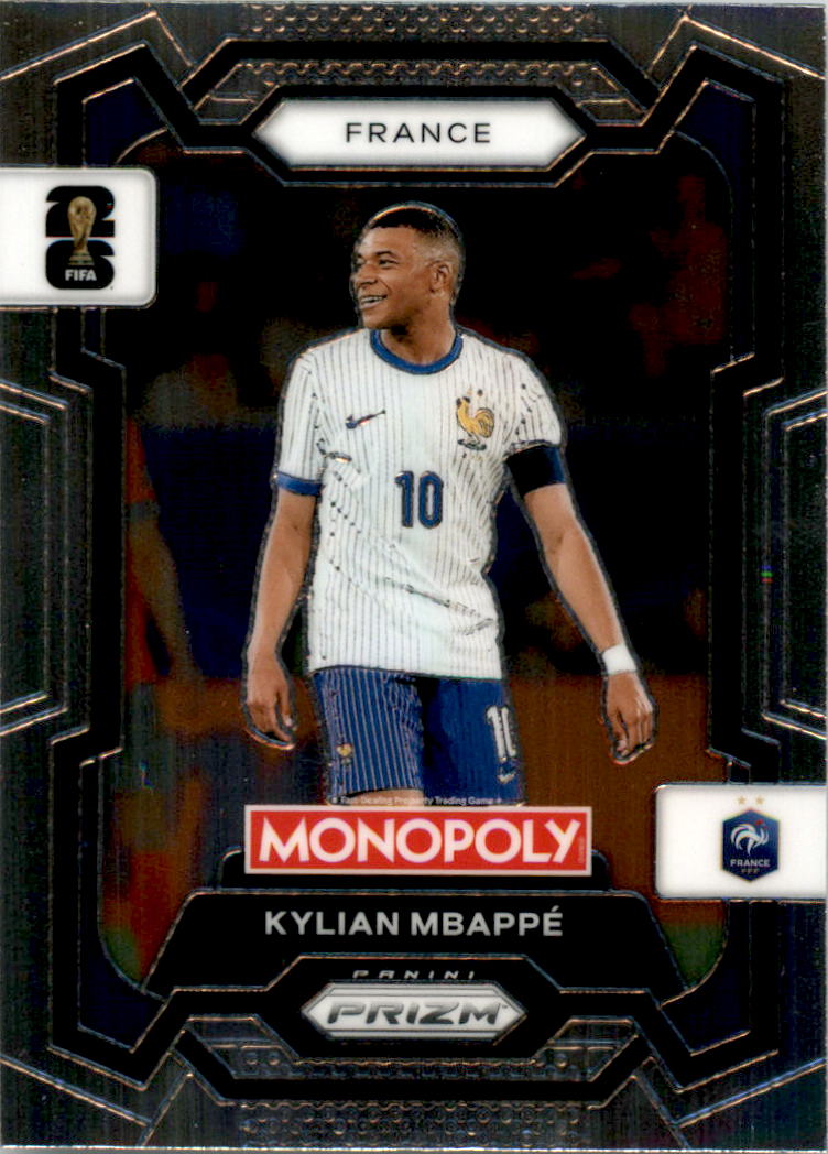 2026 Panini Prizm Monopoly FIFA World Cup #7 Kylian Mbappé