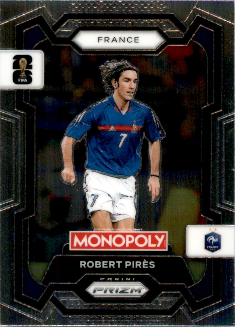 2026 Panini Prizm Monopoly FIFA World Cup #10 Robert Pirès