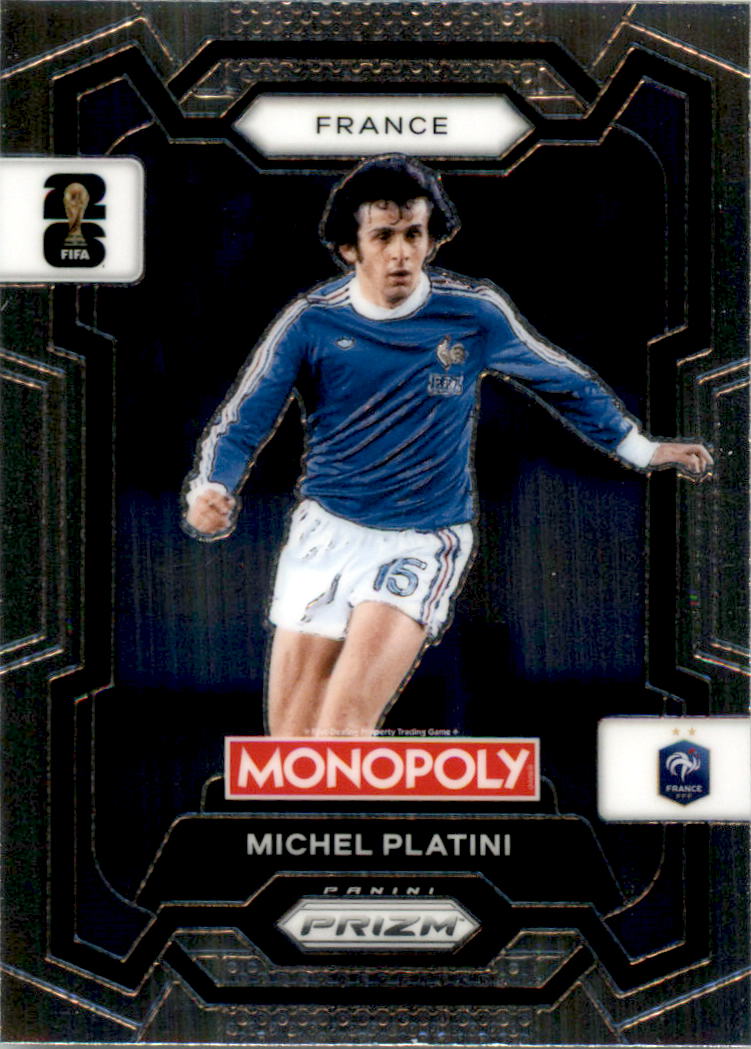 2026 Panini Prizm Monopoly FIFA World Cup #13 Michel Platini