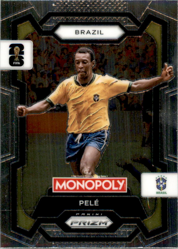 2026 Panini Prizm Monopoly FIFA World Cup #16 Pele