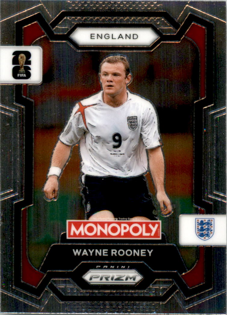 2026 Panini Prizm Monopoly FIFA World Cup #27 Wayne Rooney