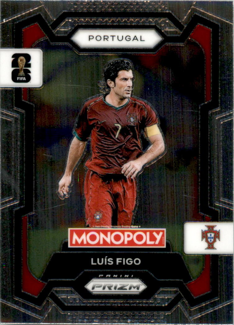 2026 Panini Prizm Monopoly FIFA World Cup #31 Luis Figo