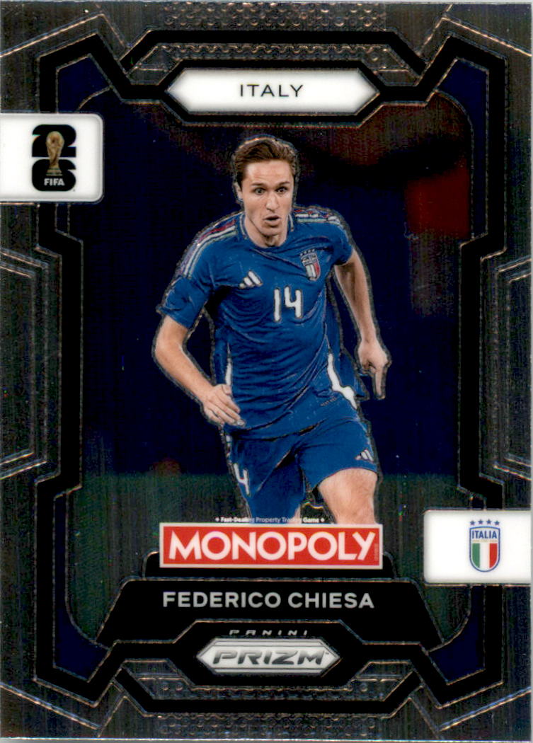 2026 Panini Prizm Monopoly FIFA World Cup #35 Federico Chiesa