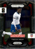 2026 Panini Prizm Monopoly FIFA World Cup #71 Timothy Weah