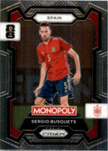 2026 Panini Prizm Monopoly FIFA World Cup #45 Sergio Busquets