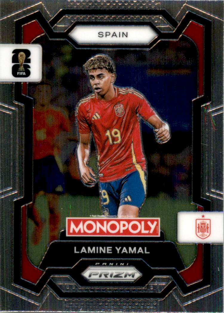 2026 Panini Prizm Monopoly FIFA World Cup #41 Lamine Yamal