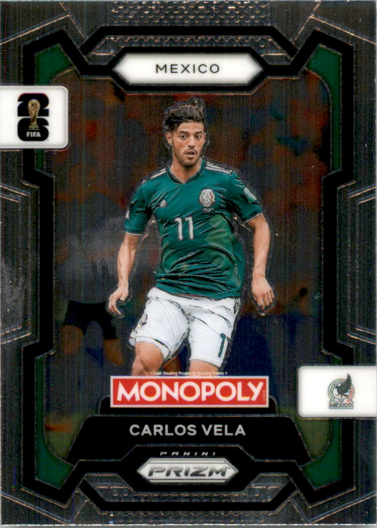 2026 Panini Prizm Monopoly FIFA World Cup #53 Carlos Vela