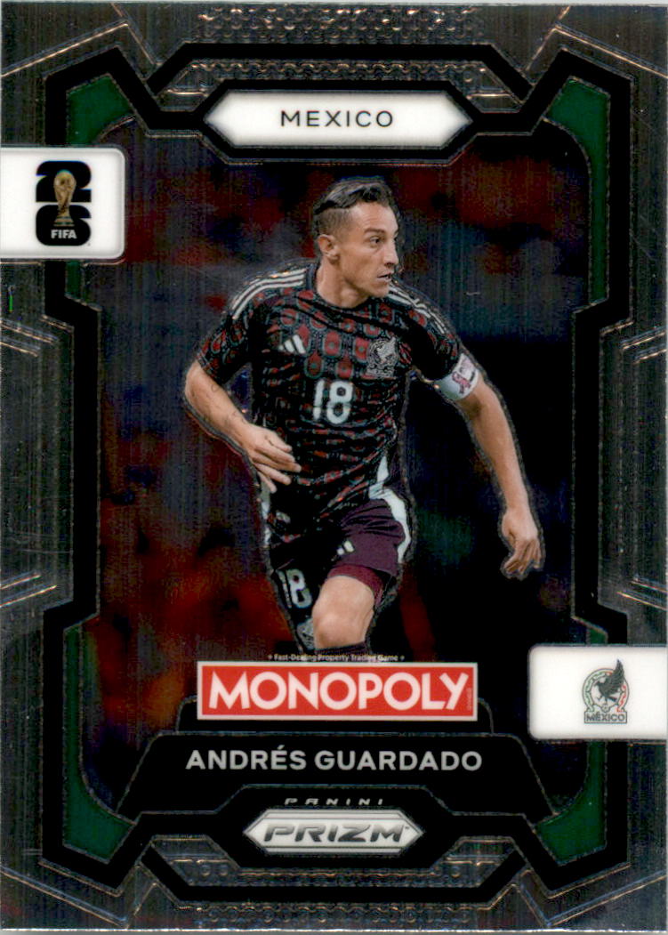 2026 Panini Prizm Monopoly FIFA World Cup #55 Andrés Guardado