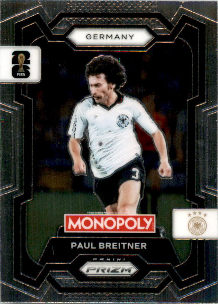 2026 Panini Prizm Monopoly FIFA World Cup #63 Paul Breitner