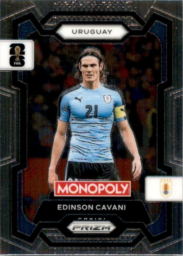 2026 Panini Prizm Monopoly FIFA World Cup #70 Edinson Cavani