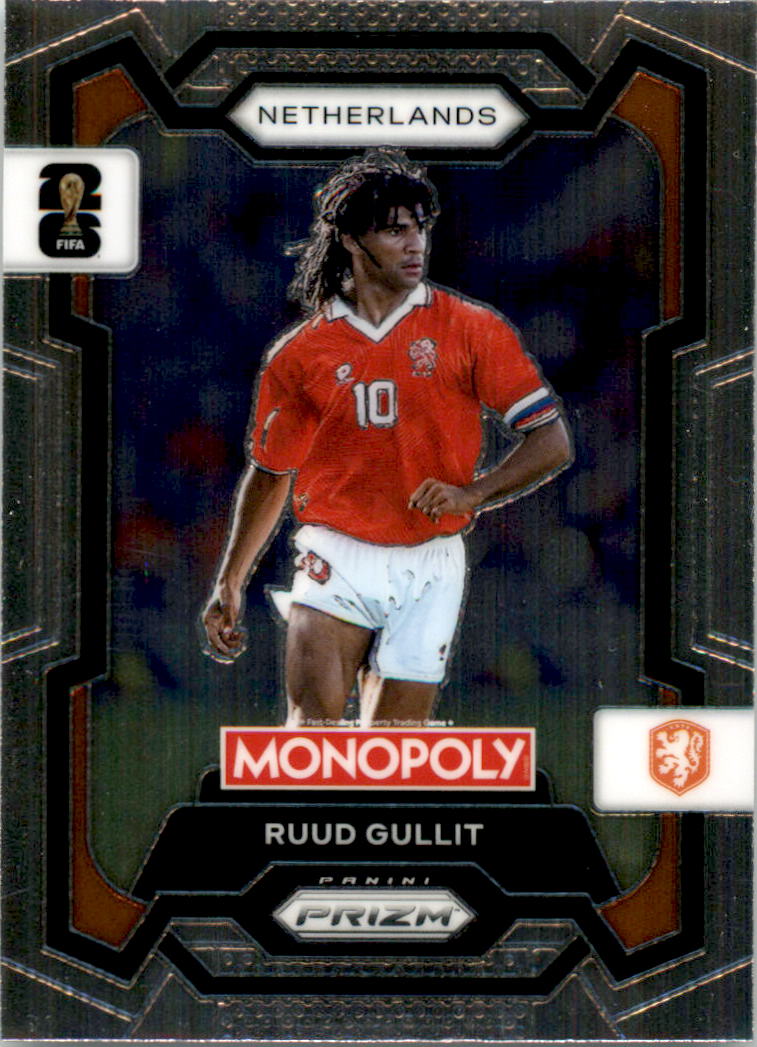 2026 Panini Prizm Monopoly FIFA World Cup #75 Ruud Gullit