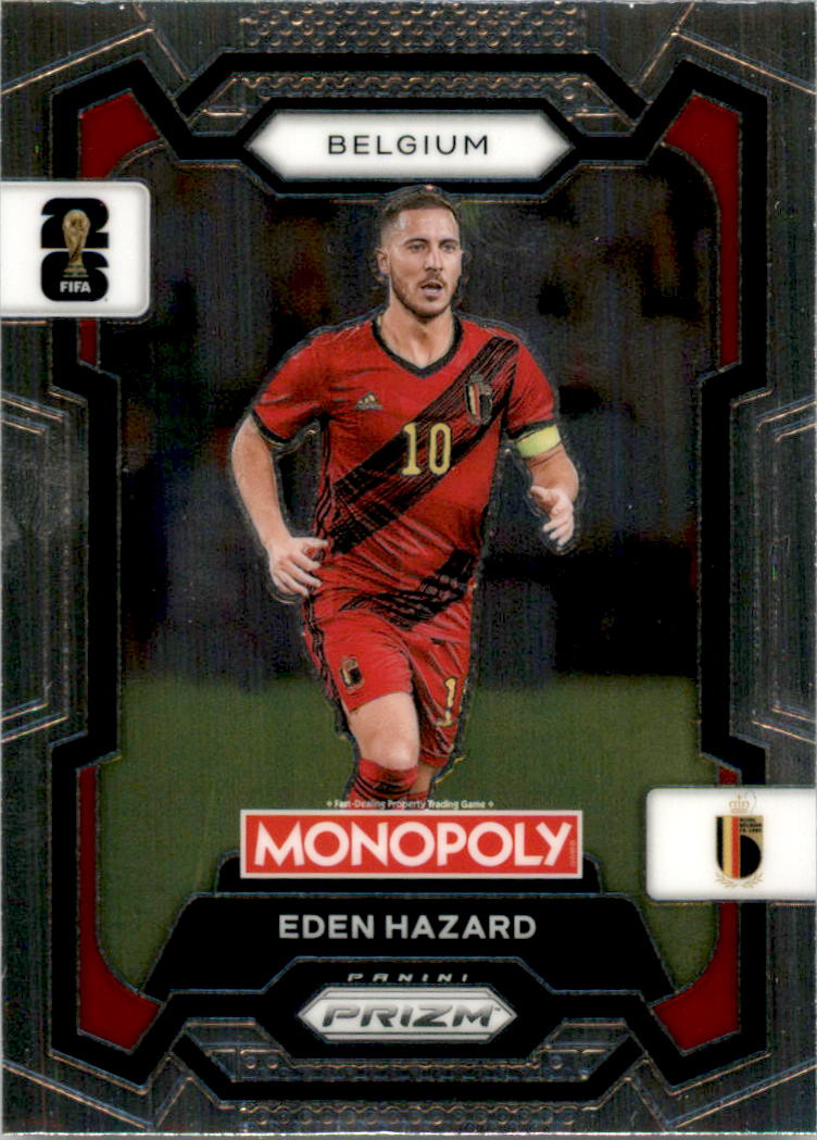 2026 Panini Prizm Monopoly FIFA World Cup #66 Eden Hazard