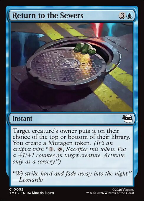 Return to the Sewers (TMT #52)