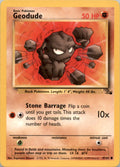 Geodude Common Fossil 47/62 NM 47/62 FO