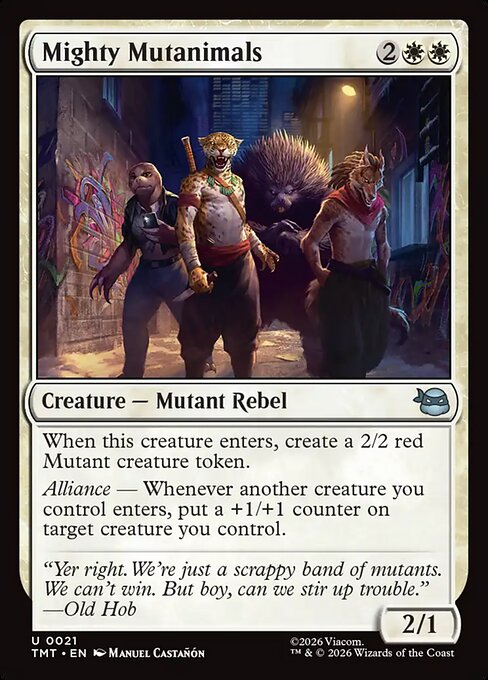 Mighty Mutanimals (TMT #21)