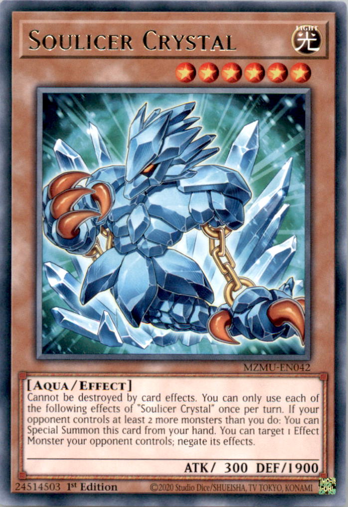 Soulicer Crystal Rare Maze of Muertos MZMU-EN042 NM  MZMU-EN042 