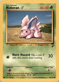 Nidoran M Common Base Set 2 083/130 NM  083/130 BS2
