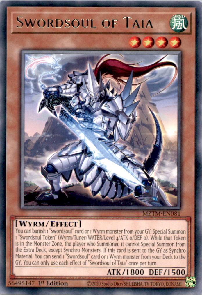 Swordsoul of Taia Ultra Rare Magnificent Mavens MAMA-EN035 NM  MAMA-EN035 MAMA