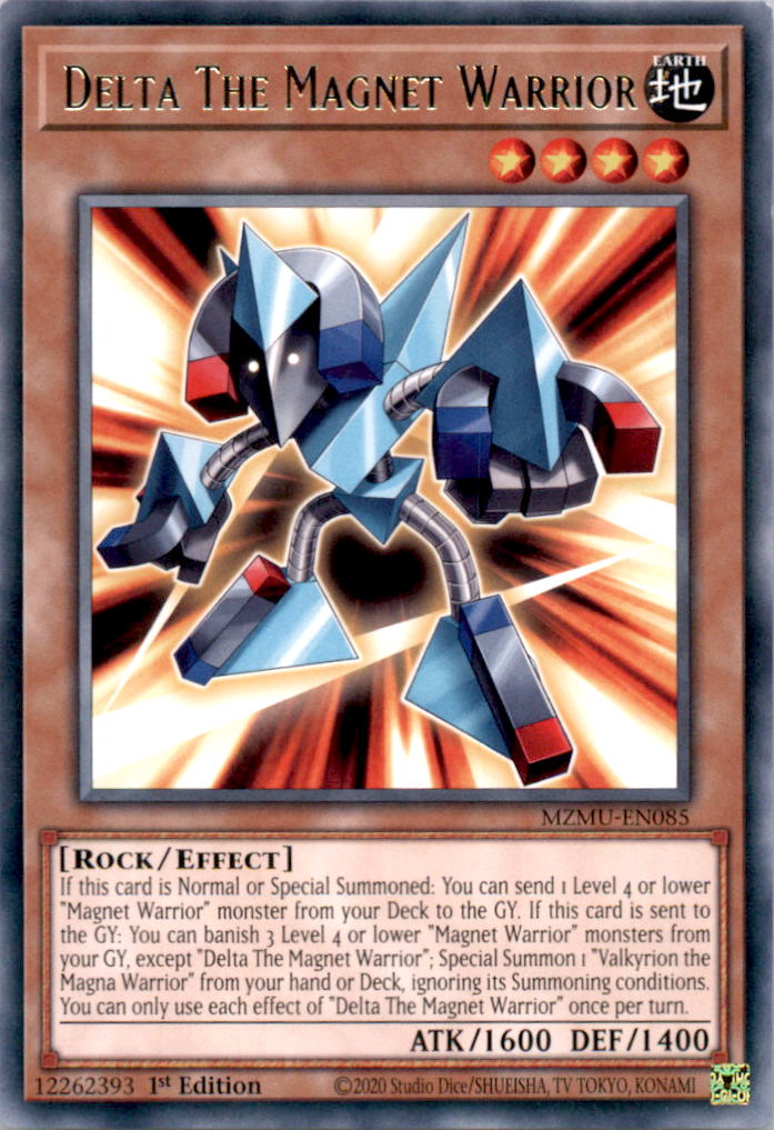 Delta The Magnet Warrior Common Speed Duel: Battle City Box SBCB-EN026 NM  SBCB-EN026 SBCB