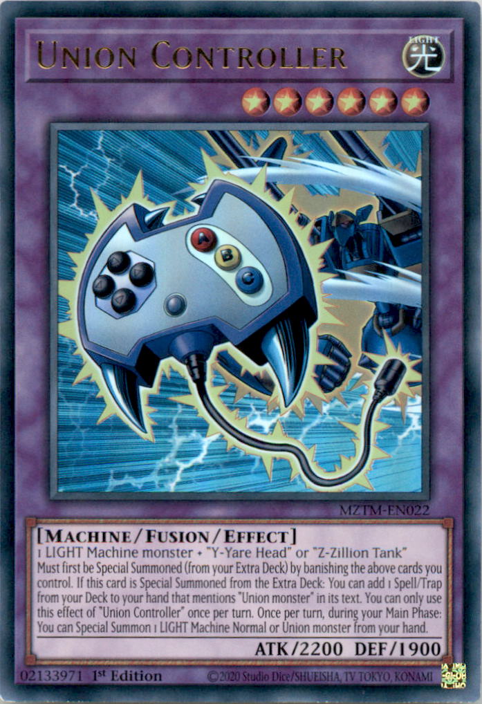 Union Controller Ultra Rare Maze of the Master MZTM-EN022 NM  MZTM-EN022 MZTM