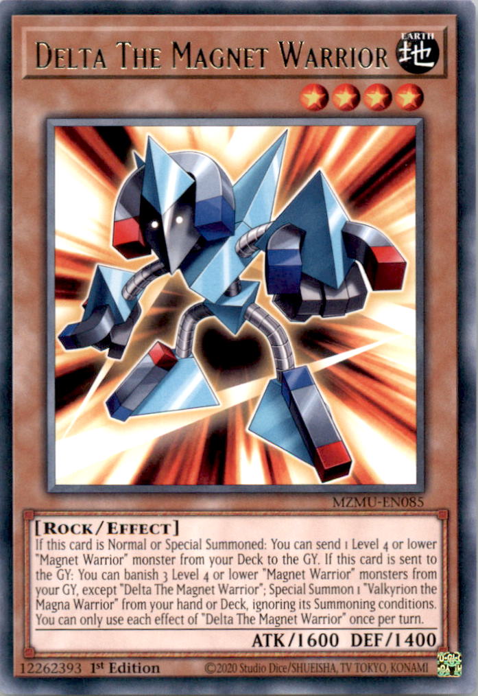 Delta The Magnet Warrior Rare Maze of Muertos MZMU-EN085 NM MZMU-EN085 SBCB